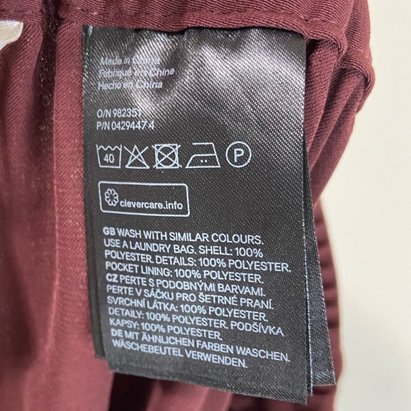 H&M Women's Size 10 Track Pants Comfy Casual Elastic Waist w/ Pockets - Picture 10 of 11